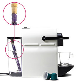 Bâton de gemme purifiant l'eau Espresso -- 16 cm