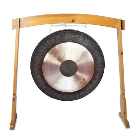 Support de gong pour gongs jusqu'à 100 cm -- ±130x41x128cm； ±6000g