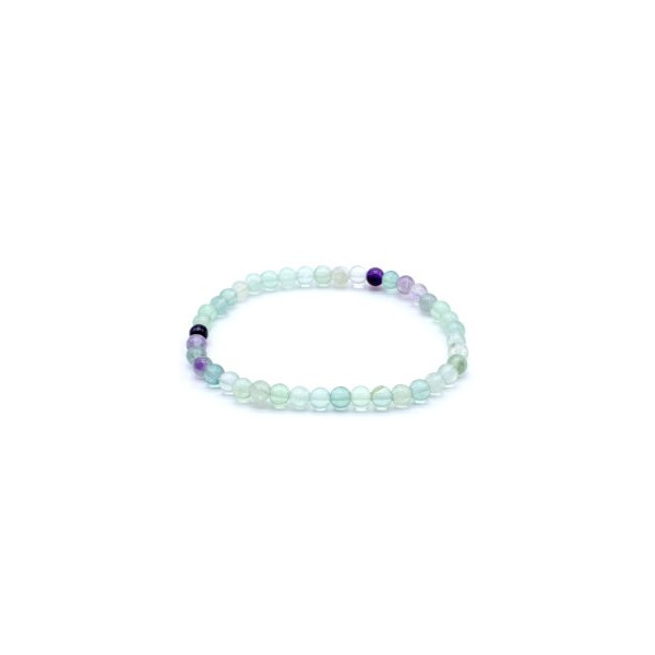 FLUORITE BRACELET 4MM