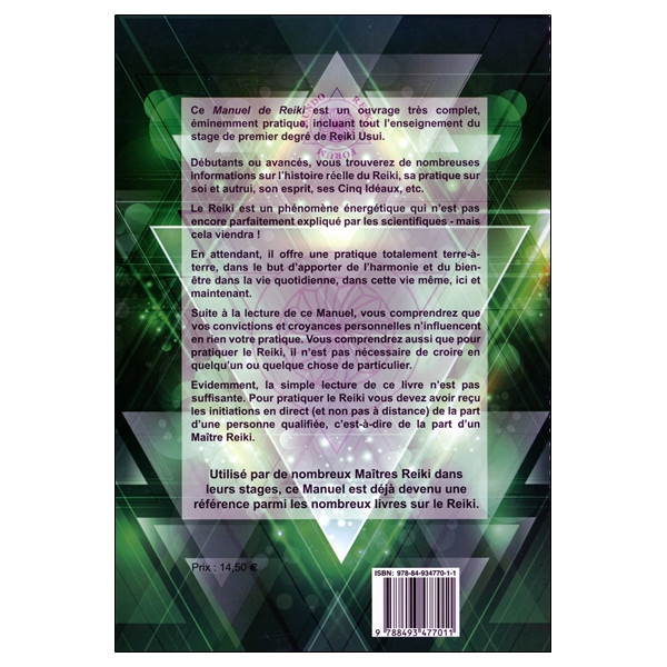 Manuel de Reiki - Premier degré