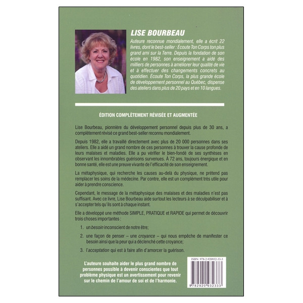 Ton corps dit : `Aime-toi !` - Les malaises et maladies et leurs messages