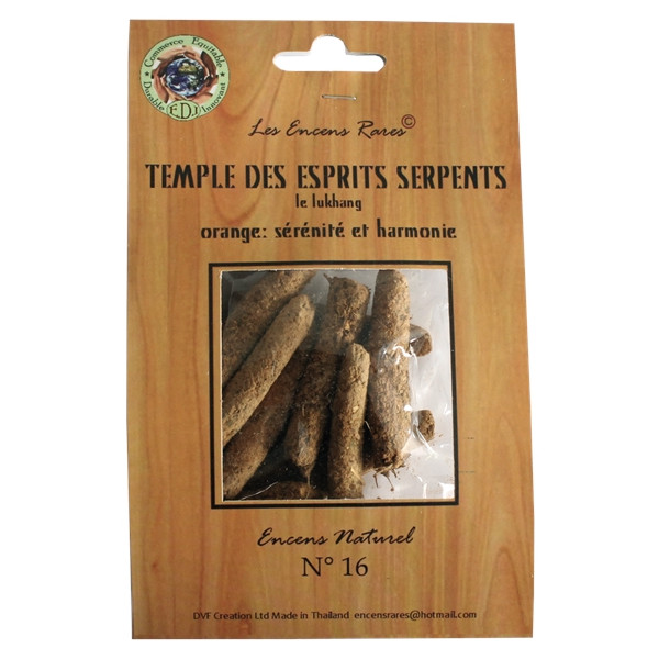 Encens Temple des esprits serpents 25 g