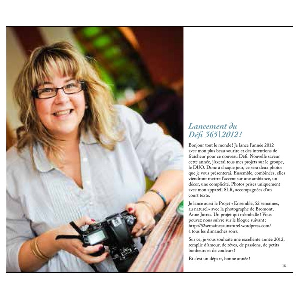 Un jour à la fois en images - Pensées et beautés du quotidien