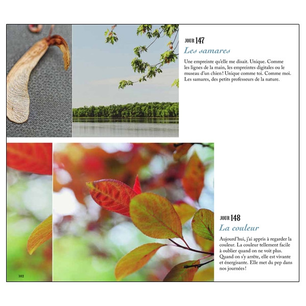 Un jour à la fois en images - Pensées et beautés du quotidien