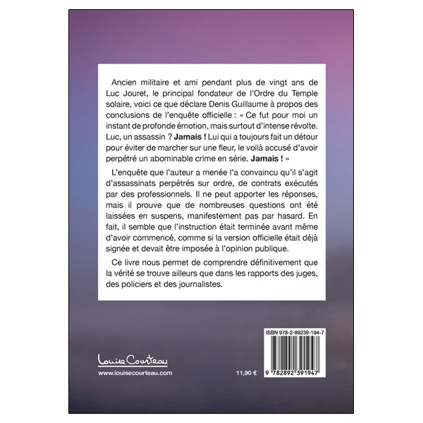 Luc Jouret toujours vivant !