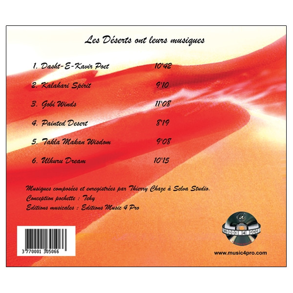 Mystical desert - CD