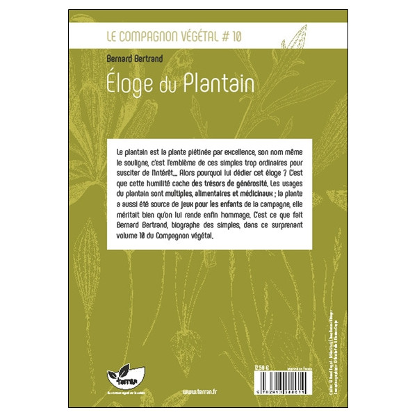 Eloge du plantain - Vol. 10
