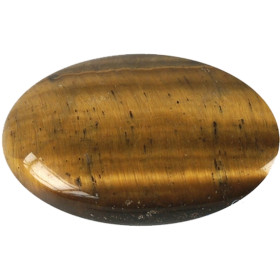 Galet Oeil de Tigre - Pièce de 3,5 x 4 cm