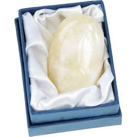 Galet Calcite Orange - Pièce de 3 x 4.5 cm