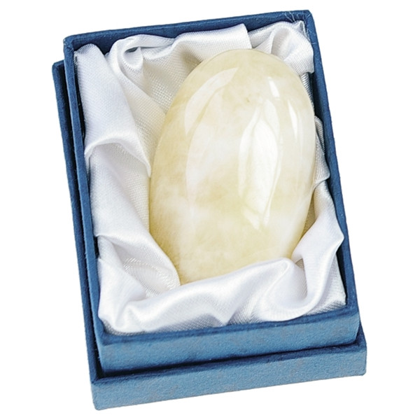 Galet Calcite Orange - Pièce de 3 x 4.5 cm