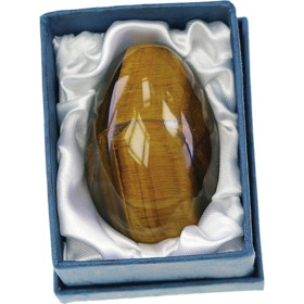 Oeuf Oeil de Tigre - Pièce de 30 x 45 mm