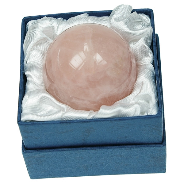 Sphère Quartz Rose - Pièce de 40 mm