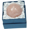 Sphère Quartz Rose - Pièce de 40 mm
