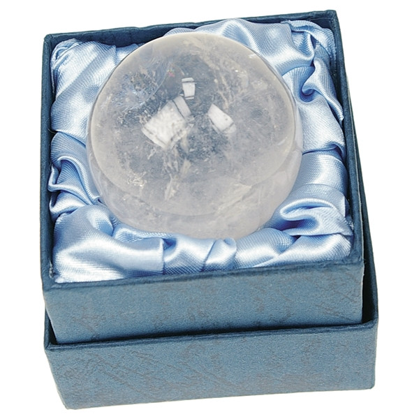 Sphère Cristal de Roche - Pièce de 40 mm