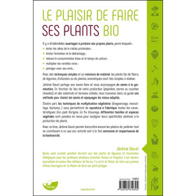 Le plaisir de faire ses plants bio