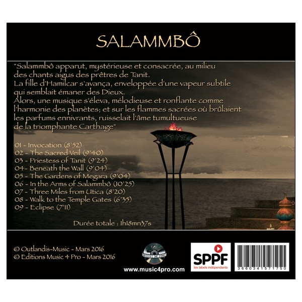 Salammbô - Priestess of Tanit - CD