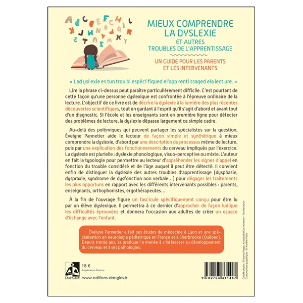 Mieux comprendre la dyslexie et autres troubles de l'apprentissage - Un guide pour les parents et les intervenants