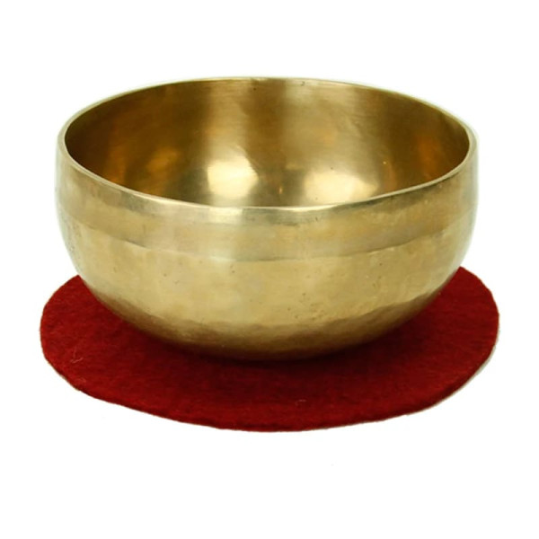 Emballé par 2, Sous verres feutre pour bols chantants et autres -- 20 cm