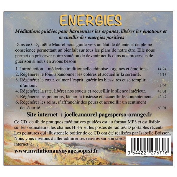 Energies - CD