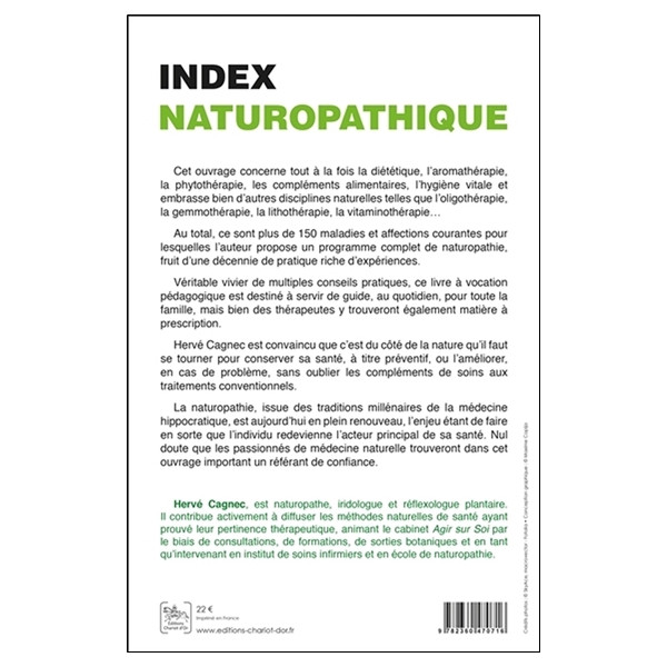 Index naturopathique - Toutes les maladies et leurs solutions naturelles