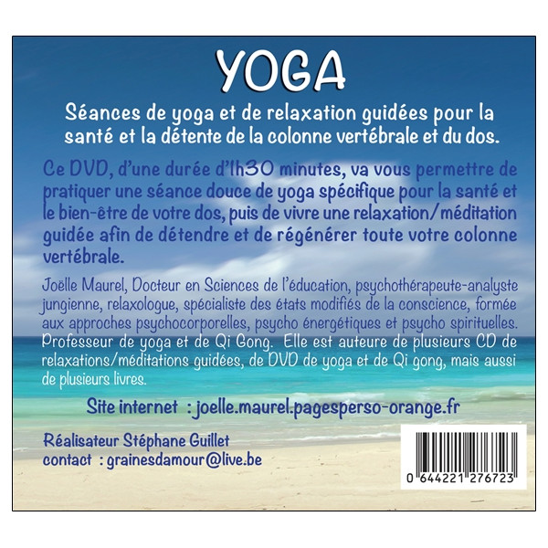 Yoga - Soyez en paix avec votre dos ! - DVD