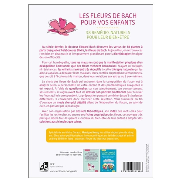 Les Fleurs de Bach pour vos enfants - 38 remèdes naturels pour leur bien-être