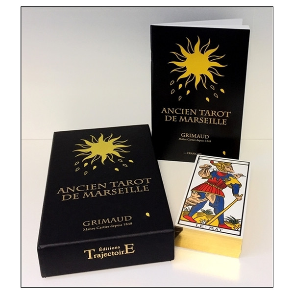 Coffret luxe or Ancien Tarot de Marseille