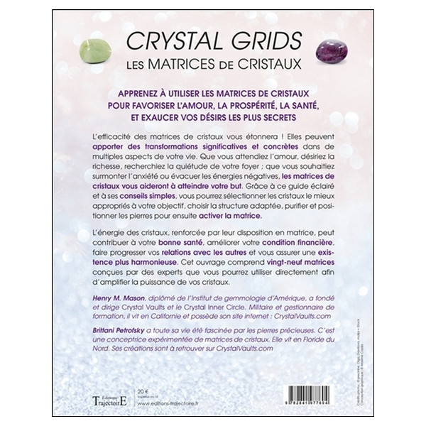 Crystal grids - Les matrices de cristaux - Associez et concentrez les énergies des pierres