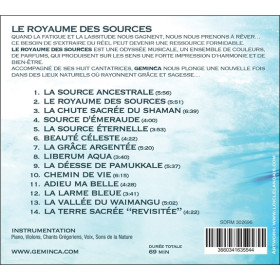 Le Royaume des Sources - CD