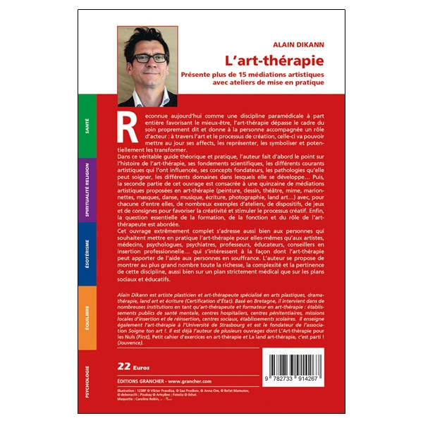 L'art-thérapie - ABC - Présente plus de 15 méditations artistiques avec ateliers de mise en pratique