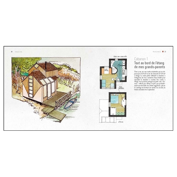 Cabanons à vivre - Habitat minimaliste : philosophie, plans, conseils techniques
