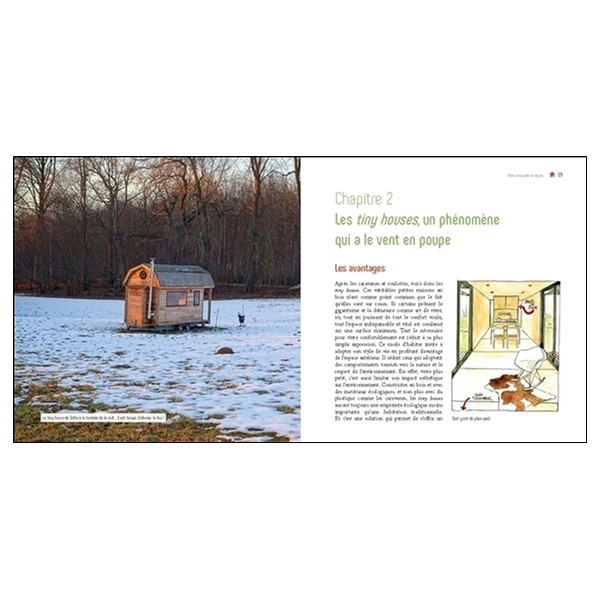 Cabanons à vivre - Habitat minimaliste : philosophie, plans, conseils techniques