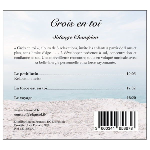 Crois en toi - Relaxations pour enfants - CD