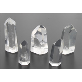 Pointes polies Cristal de Roche - Boite de 500 grs - B