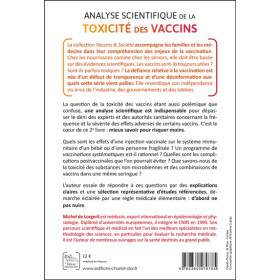 Analyse scientifique de la toxicité des vaccins - A l'intention des familles et de leurs médecins