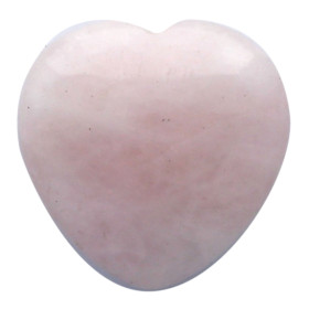 Coeur Quartz Rose - 4,5 cm