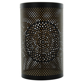 Photophore Rond Mandala - 15 x 25 cm