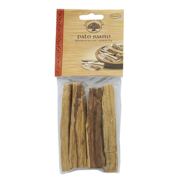 Palo Santo Green Tree Bâtonnets Sachet de 50 grs