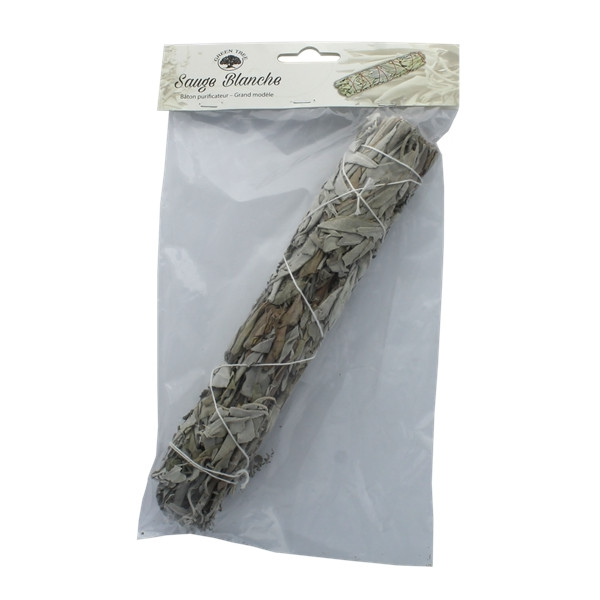 Sauge Blanche Green Tree Bâton purificateur Grand modèle