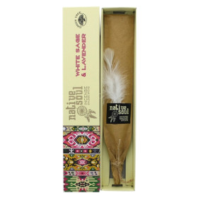 Encens Green Tree Native Soul Sauge Blanche & Lavande - 15 grs