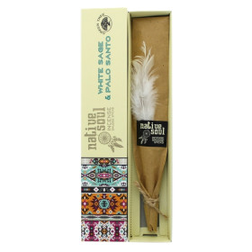 Encens Green Tree Native Soul Sauge Blanche & Palo Santo - 15 grs