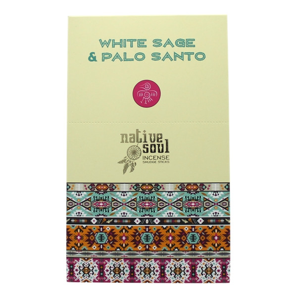 Encens Green Tree Native Soul Sauge Blanche & Palo Santo - 15 grs