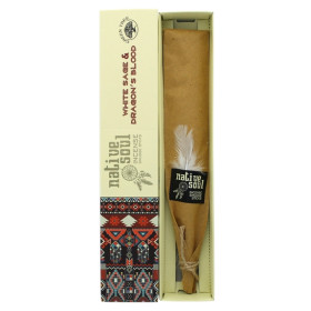 Encens Green Tree Native Soul Sauge Blanche & Sang de Dragon - 15 grs