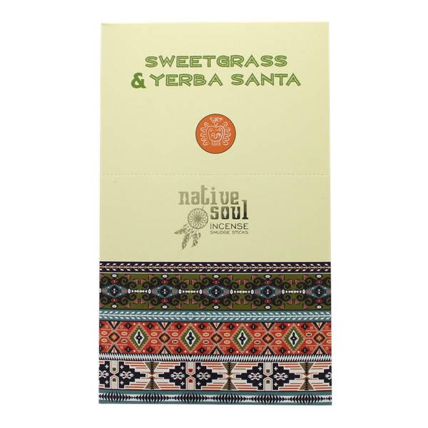 Encens Green Tree Native Soul Foin d'odeur & Yerba Santa - 15 grs