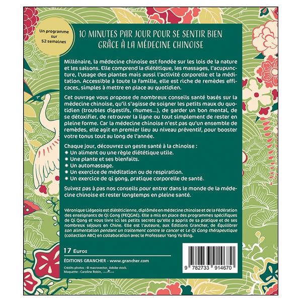 10 minutes par jour pour se sentir bien grâce à la médecine chinoise - Minceur -Energie - Bien-être
