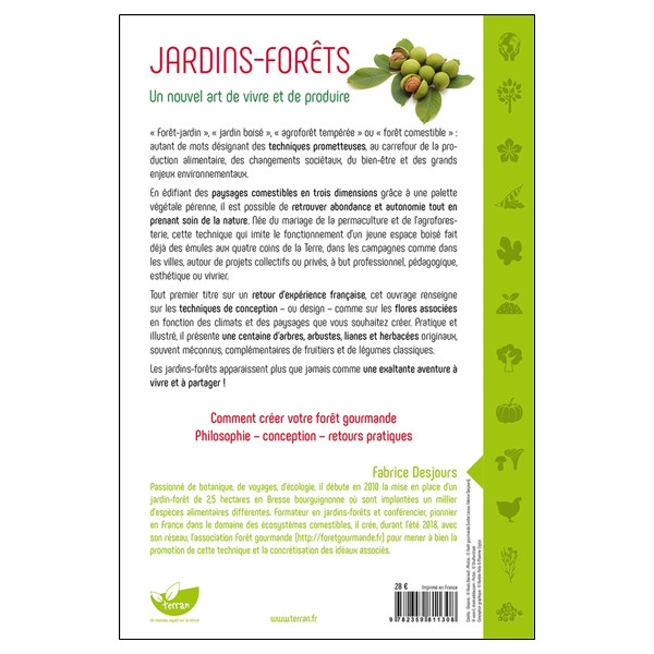 Jardins - Forêts - Un nouvel art de vivre et de produire