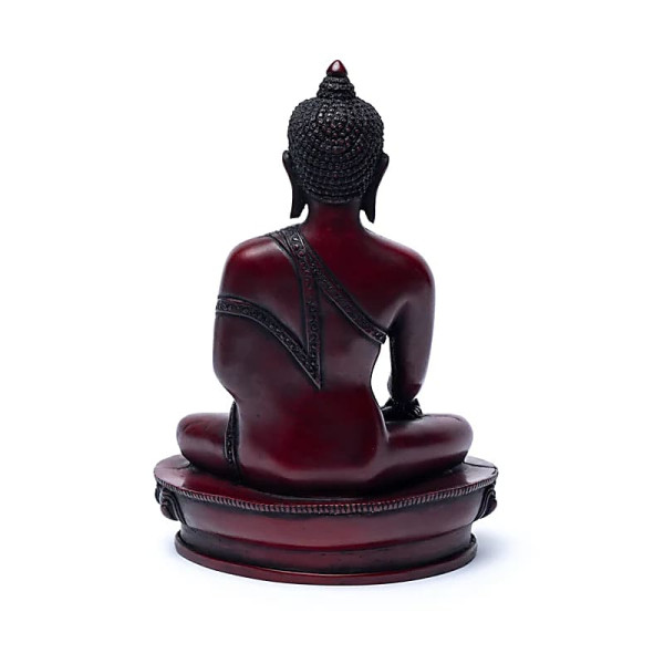Bouddha Shakyamuni rouge -- 21cm