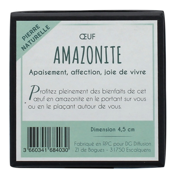 Oeuf Amazonite 4,5 cm