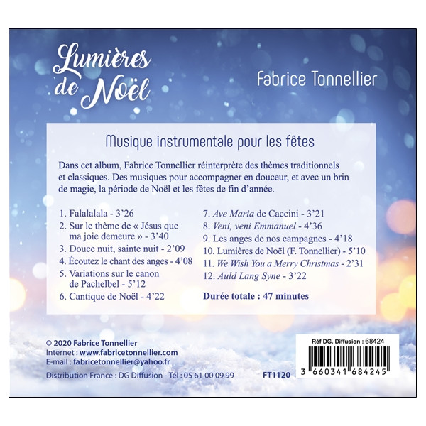 Lumières de Noël - CD