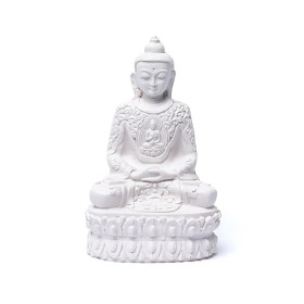 Amithaba Bouddha blanc -- 13cm